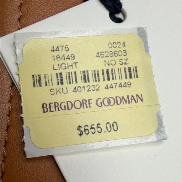 Jacquemus Tan Leather Men's Bag